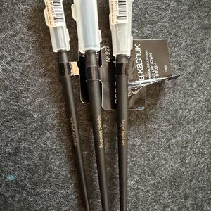 Sonia Kashuk Black Eye Brush Set with Clear Caps